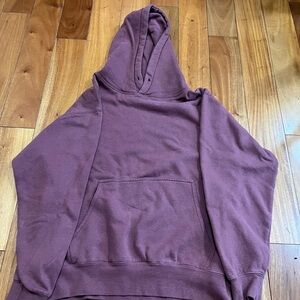 Brandy Melville Purple Knit Crew Neck Sweater